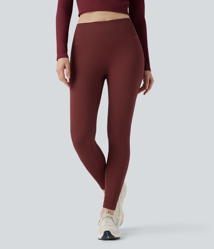 Seamless Flow High Waisted Yoga Leggings