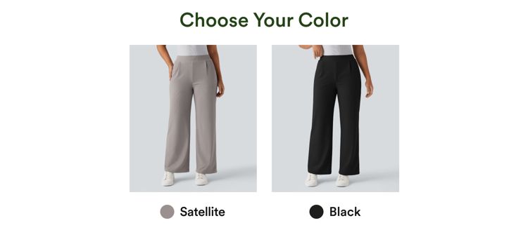 <p style="min-height: 24px"></p>
<p style="text-align:left;"><span style="color: rgb(36,67,23);font-size: 18px;"><strong>1. Pick your preferred color </strong> </span></p>
<p style="text-align:left;"><span style="color: rgb(36,67,23);">If selected, you'll be sent your preferred product in the color chosen. However, if the product is unavailable, we will ship a different product or color in your size. </span></p>
