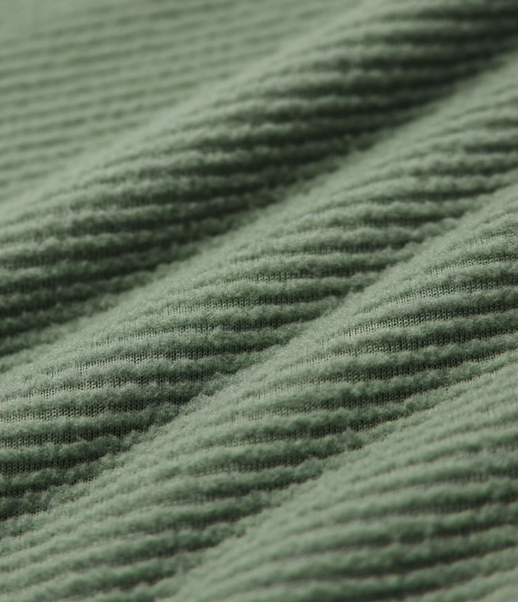 Round Neck Long Sleeve Fleece Casual Packable Sweatshirt with Pocket