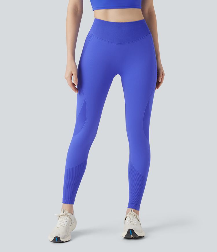 Seamless Flow High Waisted Yoga Leggings