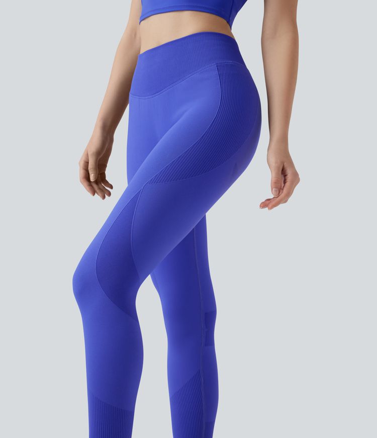 Seamless Flow High Waisted Yoga Leggings