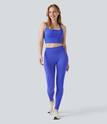 Seamless Flow High Waisted Yoga Leggings
