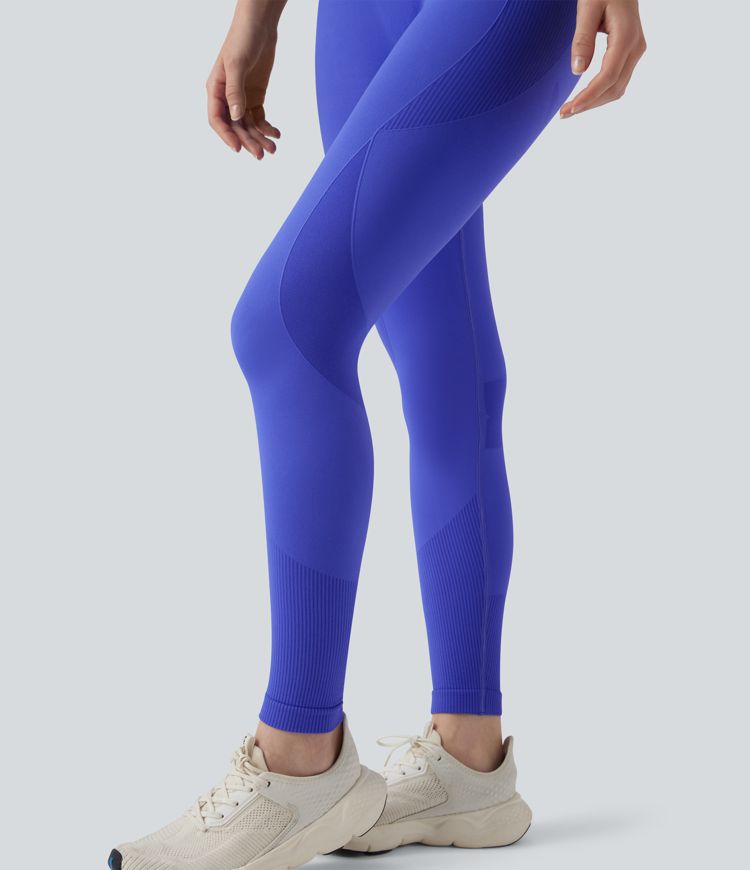 Seamless Flow High Waisted Yoga Leggings