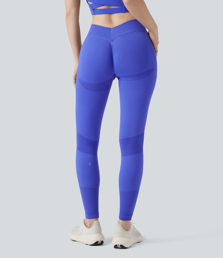 Seamless Flow High Waisted Yoga Leggings
