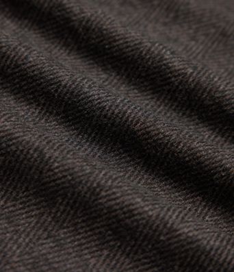 High Waisted Wide Leg Herringbone Work Pants with Pockets