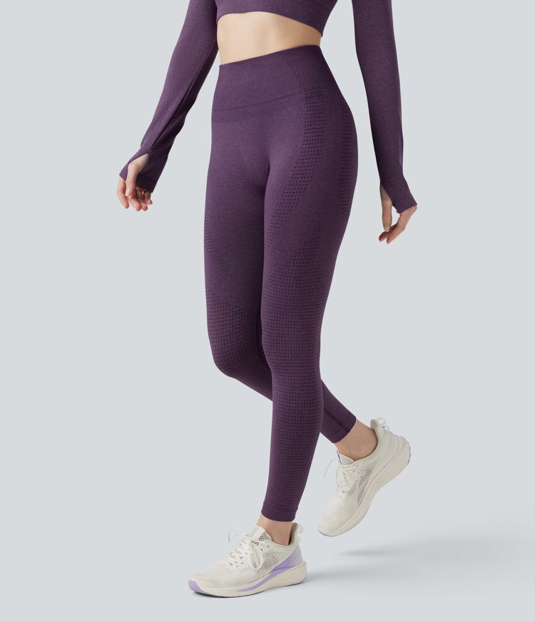 Seamless Flow High Waisted Yoga Leggings