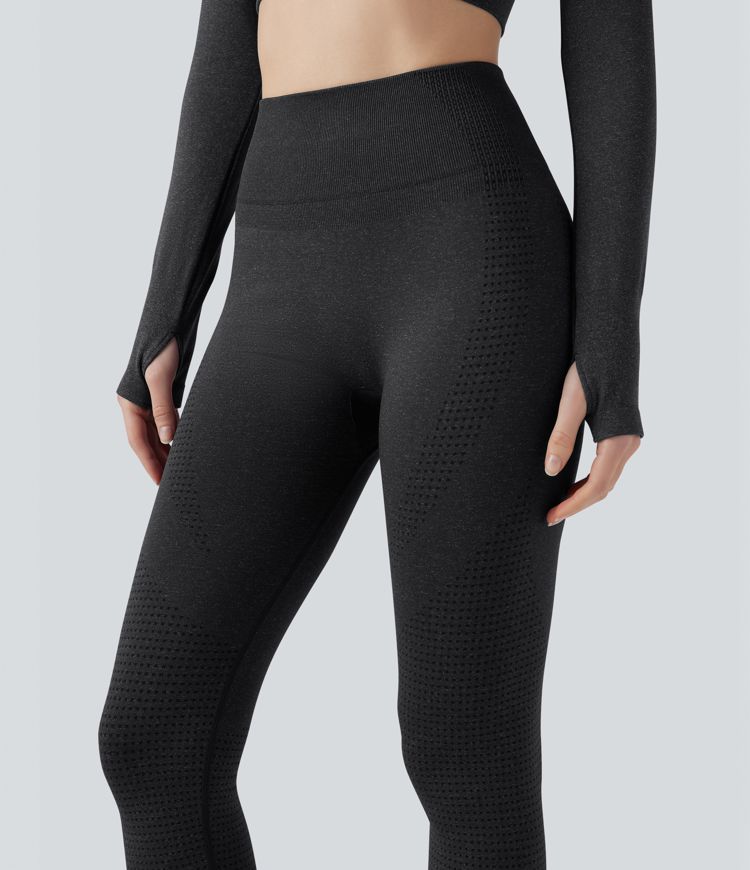 Seamless Flow High Waisted Yoga Leggings