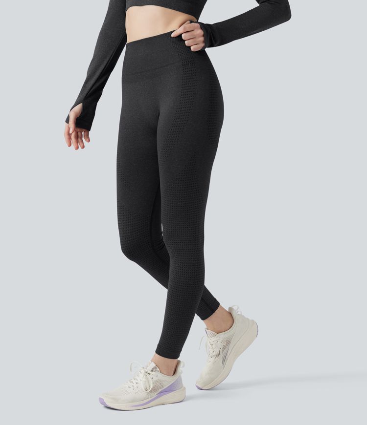 Seamless Flow High Waisted Yoga Leggings
