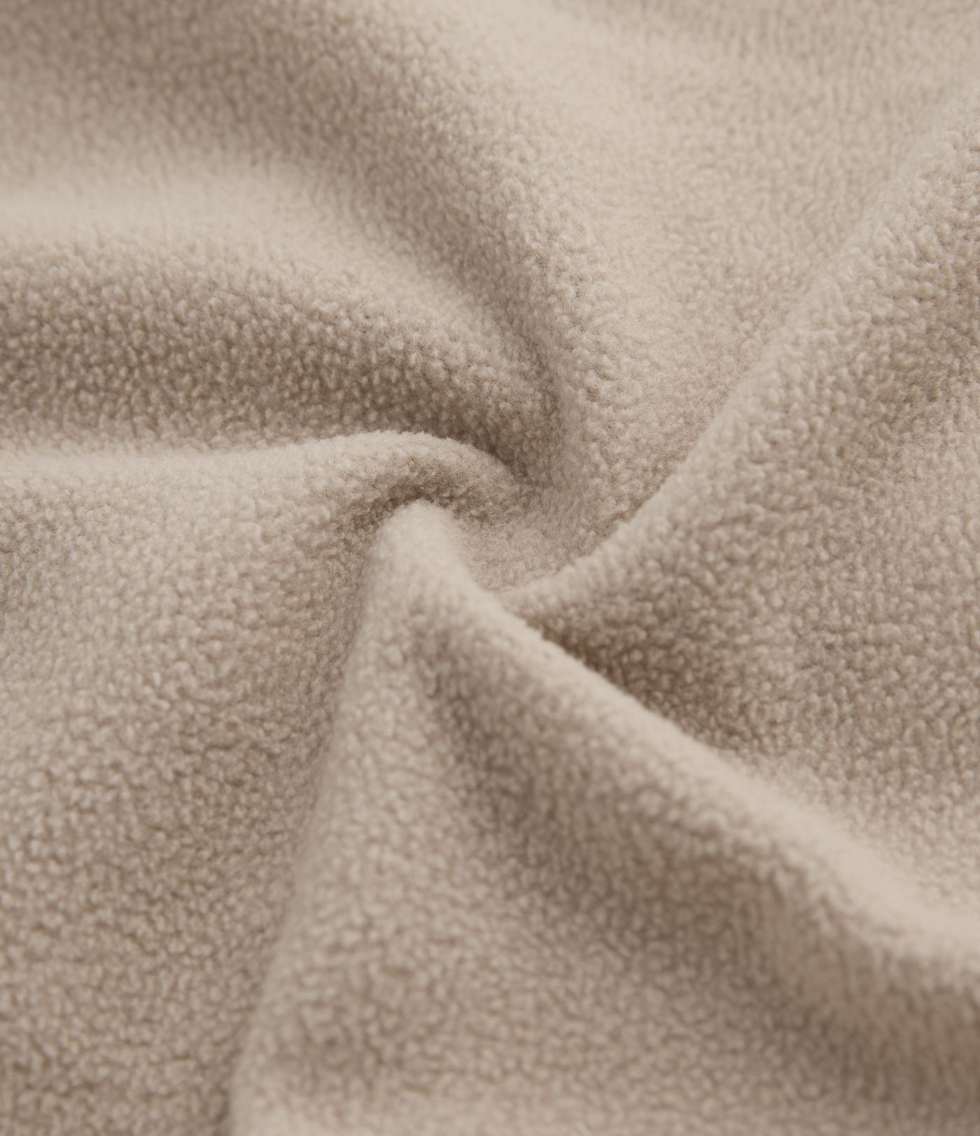 Wasserabweisender Kapuzen-Fleece-Parka mit Kordelzug, Sherpa-Futter und Taschen