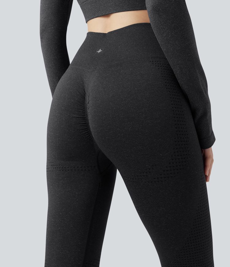 Seamless Flow High Waisted Yoga Leggings