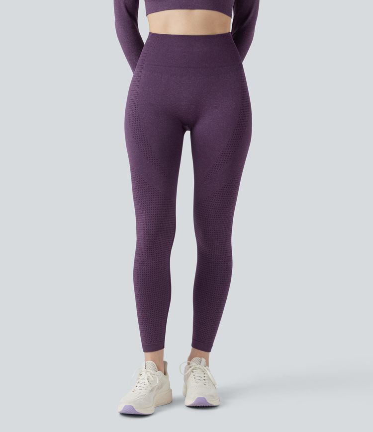 Seamless Flow High Waisted Yoga Leggings