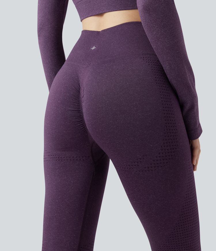 Seamless Flow High Waisted Yoga Leggings