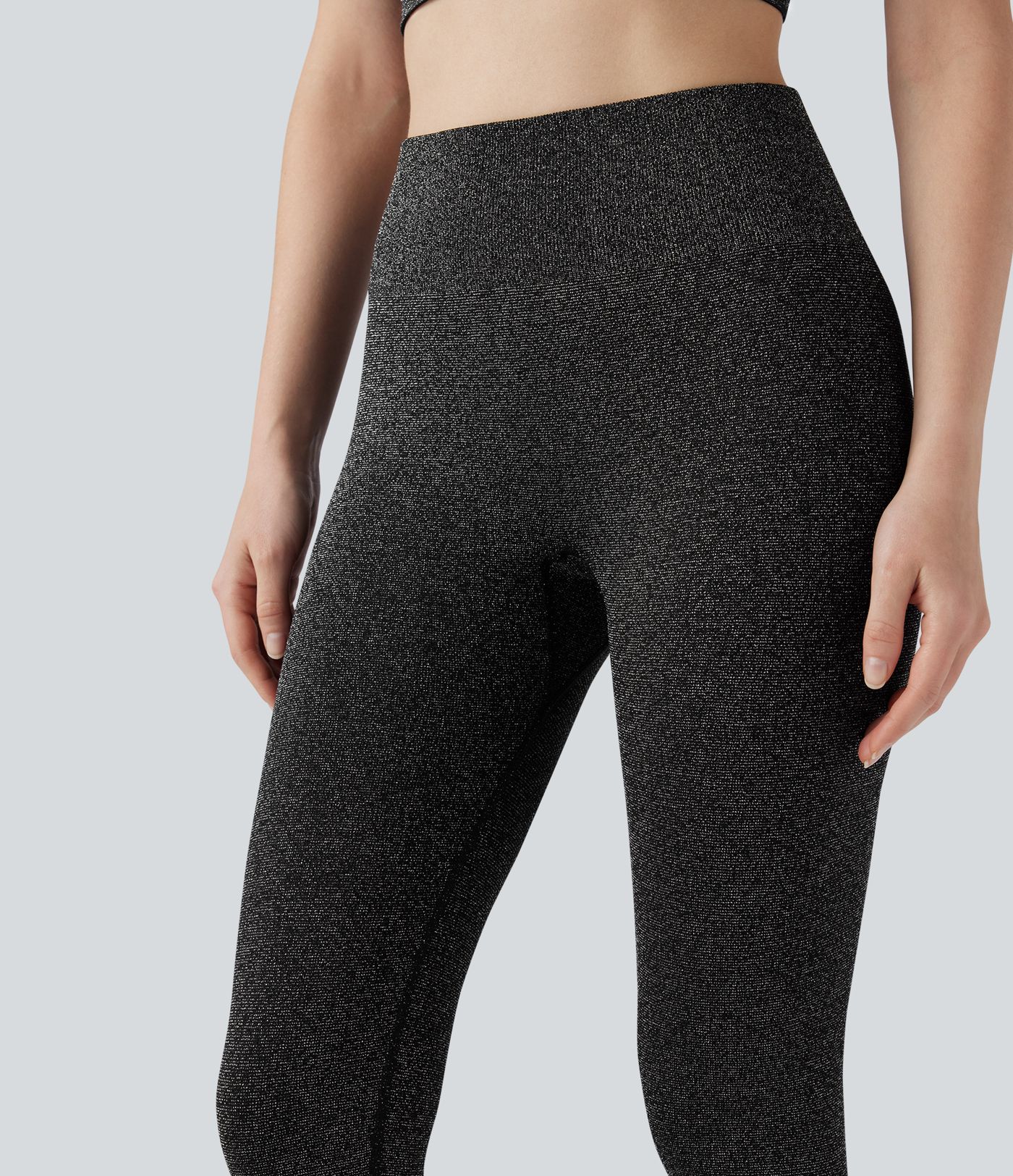 Sparkle Seamless Flow High Waisted Workout Leggings