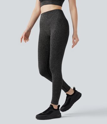 Sparkle Seamless Flow High Waisted Workout Leggings