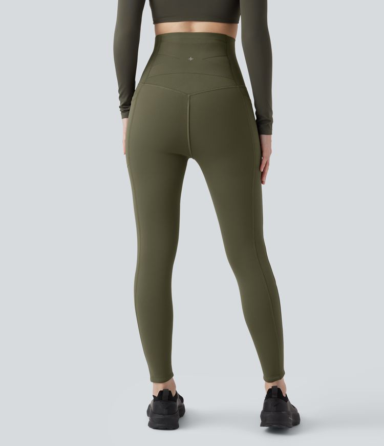 Halara UltraSculpt™ Extra Heat Ultra High-Waist Tummy Control Training Leggings with Pockets