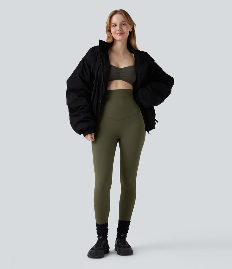 Halara UltraSculpt™ Extra Heat Ultra High-Waist Tummy Control Training Leggings with Pockets