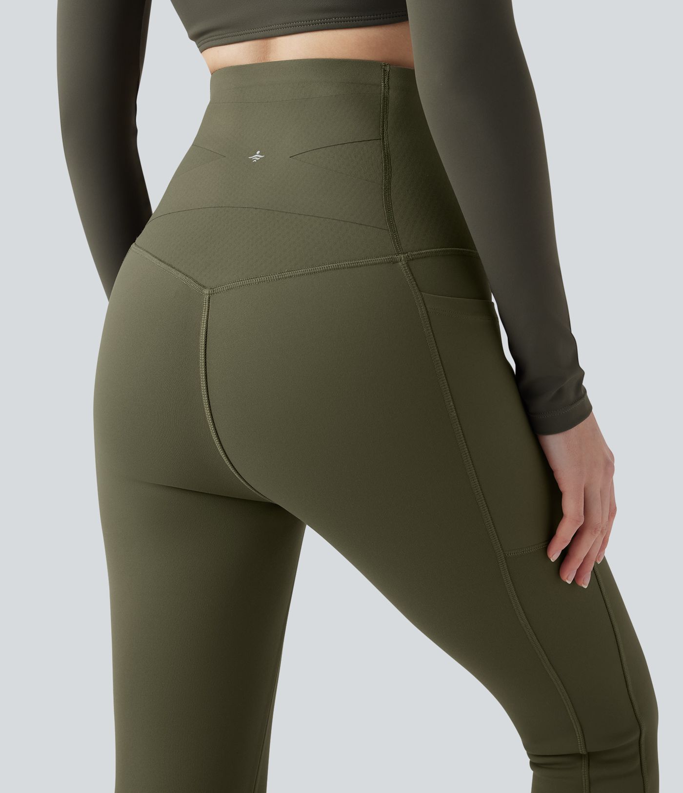 Halara UltraSculpt™ Extra Heat Ultra High-Waist Tummy Control Training Leggings with Pockets