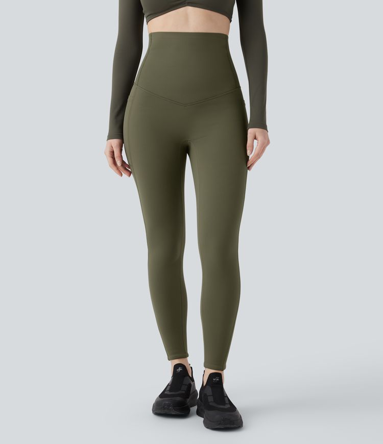 Halara UltraSculpt™ Extra Heat Ultra High-Waist Tummy Control Training Leggings with Pockets
