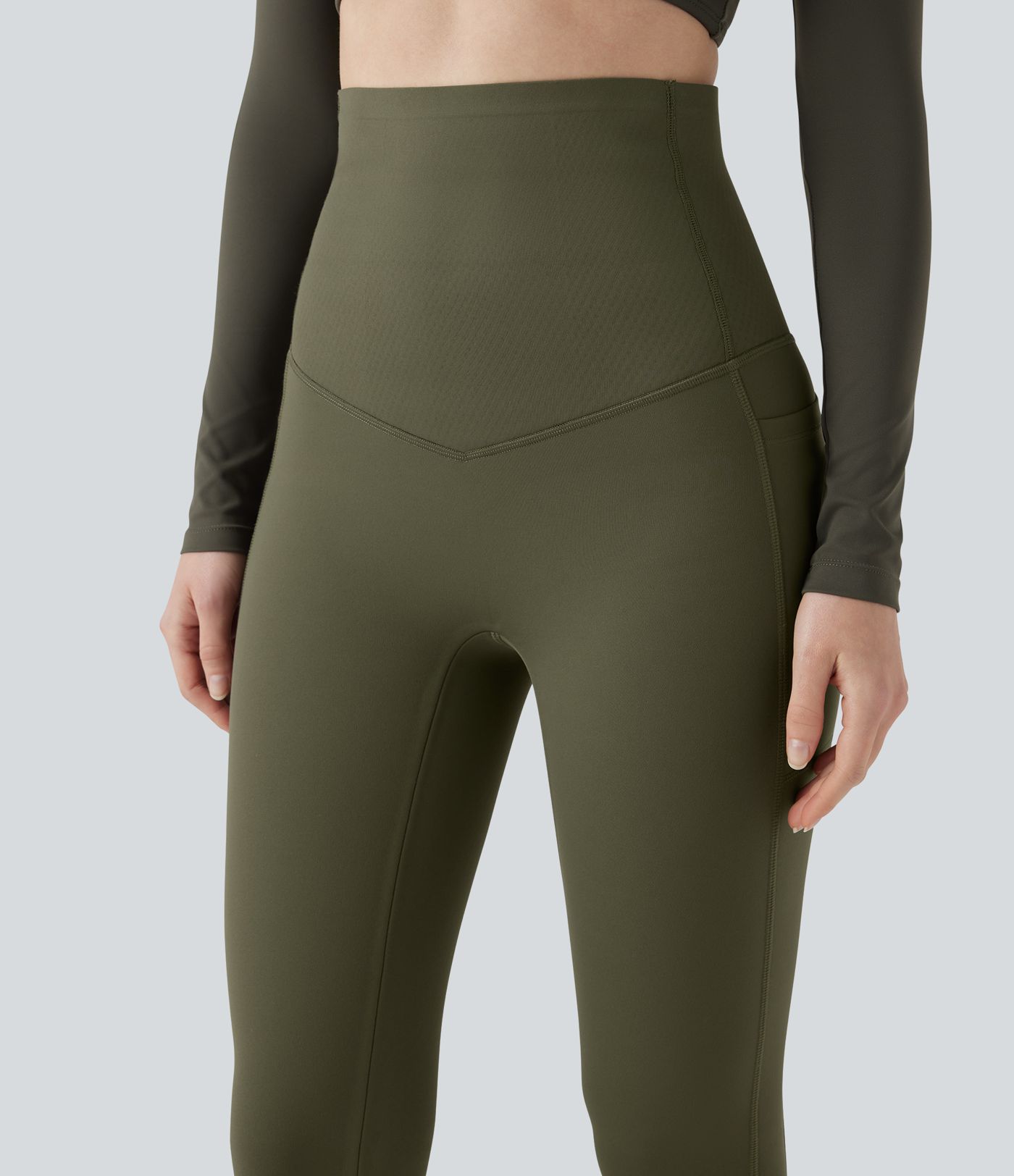 Halara UltraSculpt™ Extra Heat Ultra High-Waist Tummy Control Training Leggings with Pockets