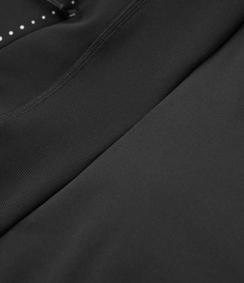 Reflective Hooded Running Down Jacket with Pockets