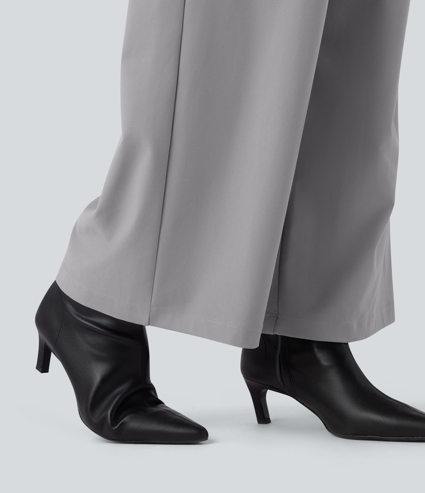 Halara Flex™ High Waisted Twill Work Baggy Trousers with Pockets