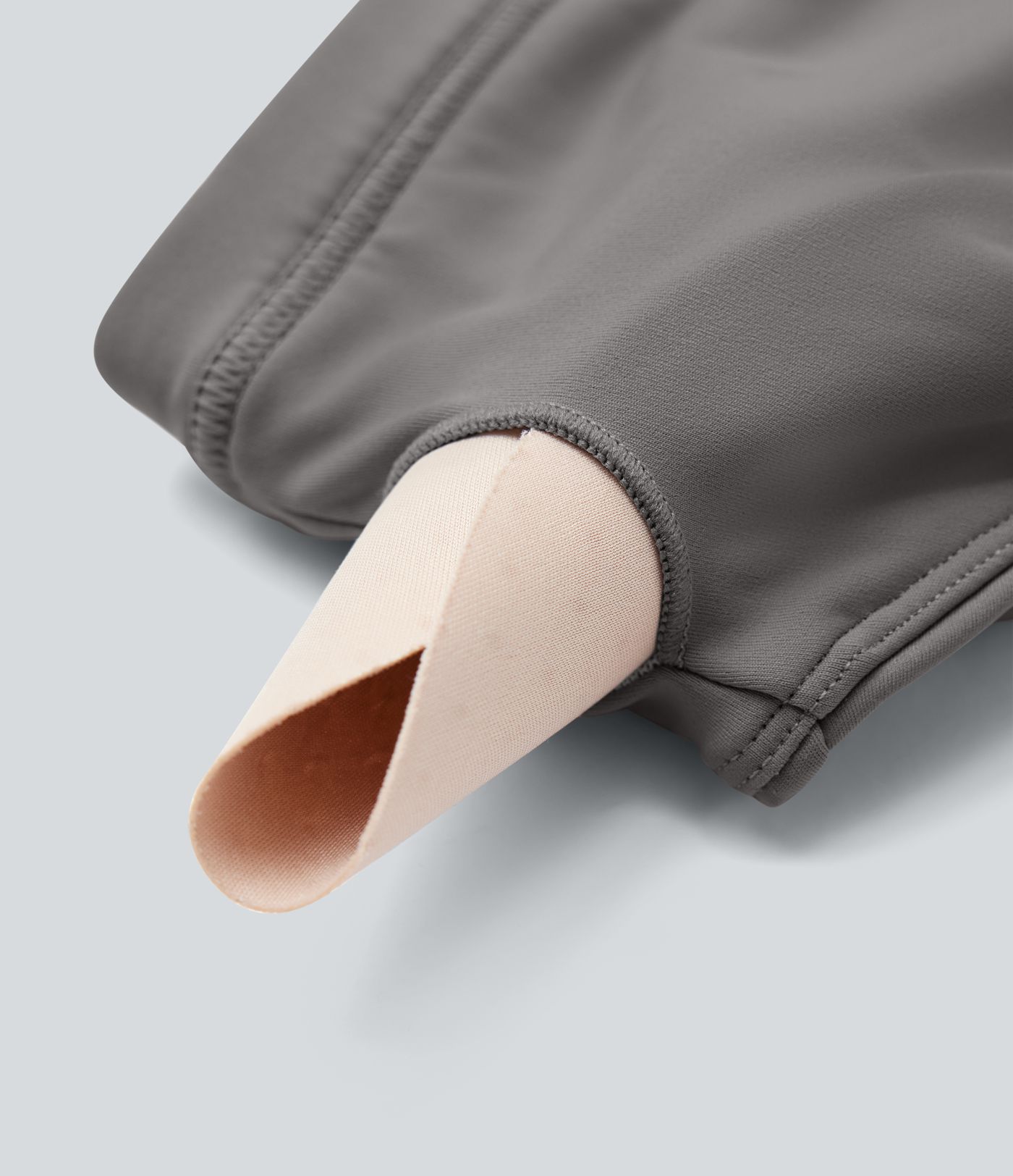 Crisscross Split Back Long Sleeve 2-in-1 Yoga Sports Top