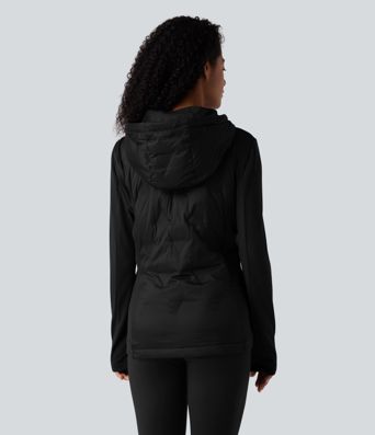 Hooded Casual Down Jacket with Pockets