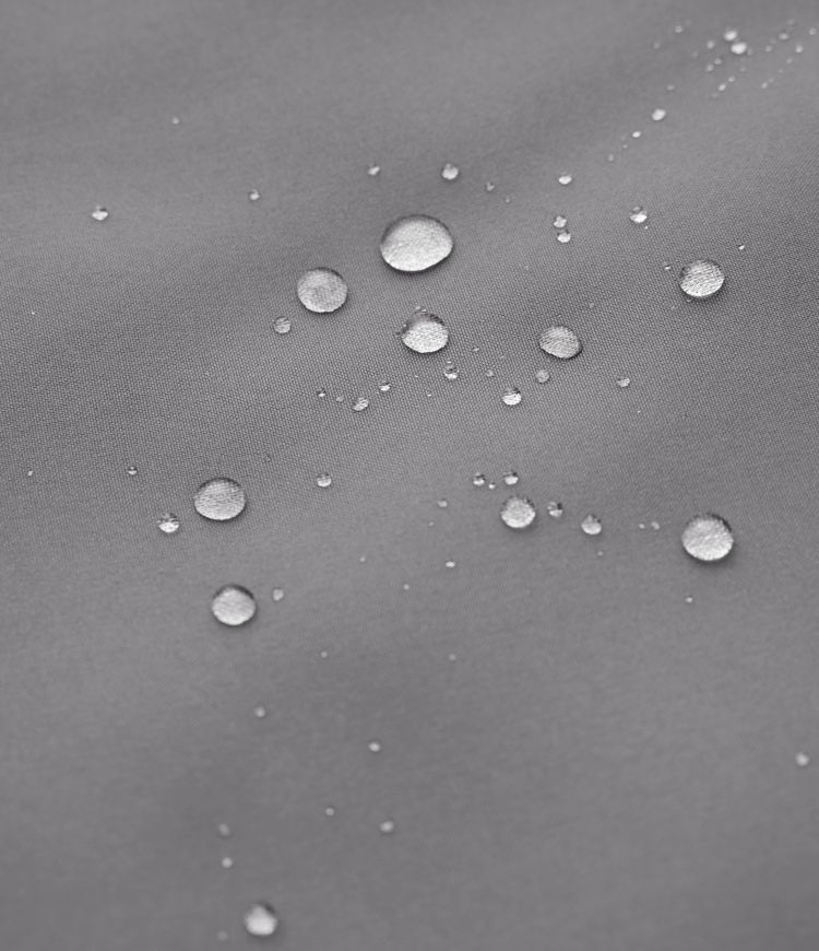 Chaqueta acolchada larga de estilo casual, repelente al agua, con capucha y cordón, mangas largas y bolsillos