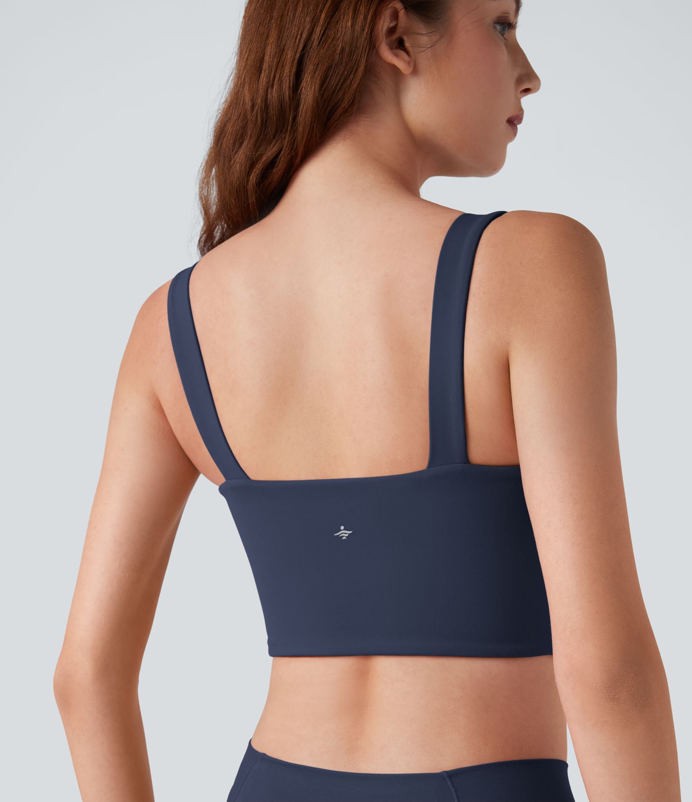 Halara UltraSculpt™ Light Support Molded Cups Push-Up Yoga Sports Bra