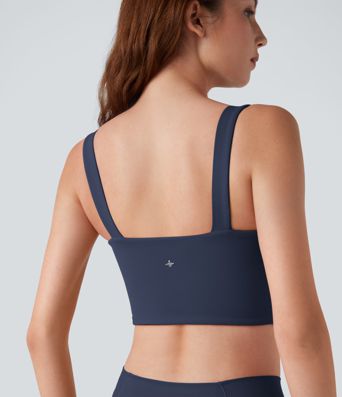 Halara UltraSculpt™ Light Support Molded Cups Push-Up Yoga Sports Bra