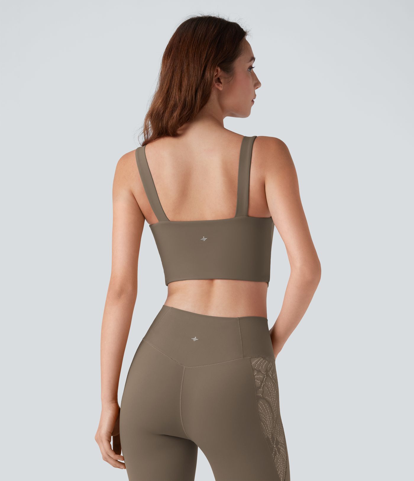 Halara UltraSculpt™ Light Support Molded Cups Push-Up Yoga Sports Bra