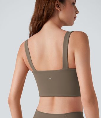 Halara UltraSculpt™ Light Support Molded Cups Push-Up Yoga Sports Bra