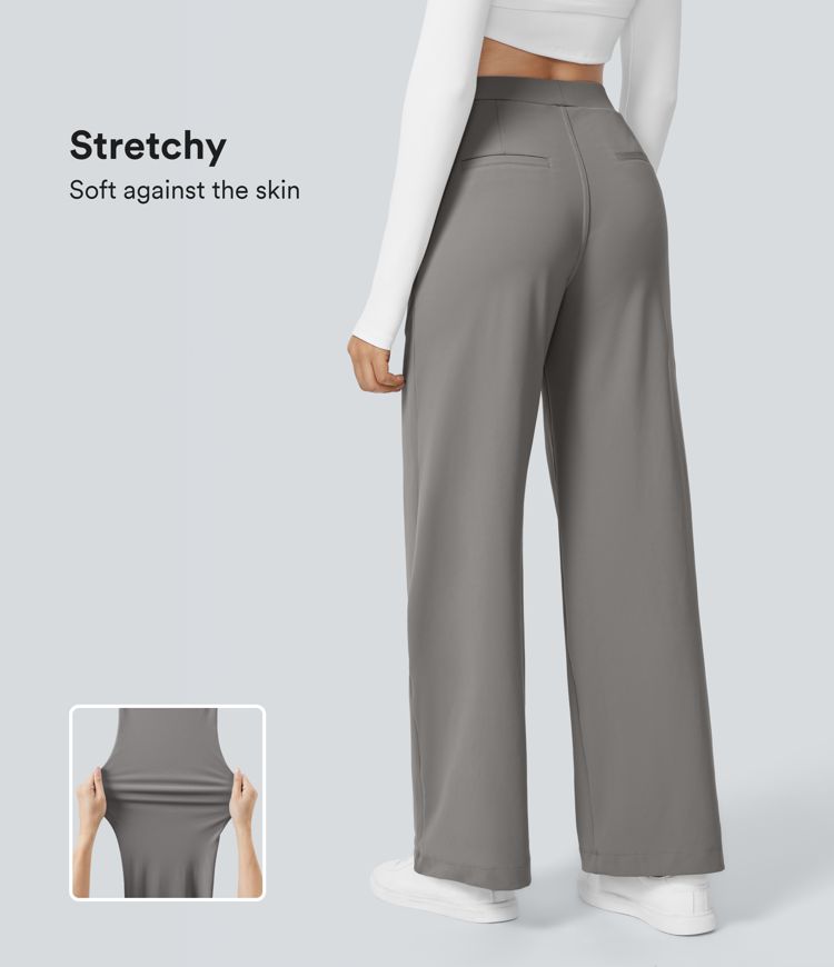 Halara Flex™ High Waisted Pocket Straight Leg Work Pants