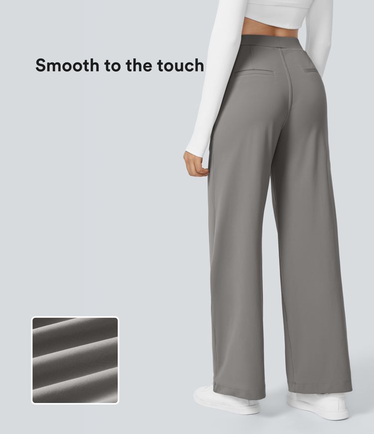 Halara Flex™ High Waisted Pocket Straight Leg Work Pants