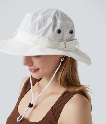 Wide Brim Adjustable Casual Sun Hat-UPF40+