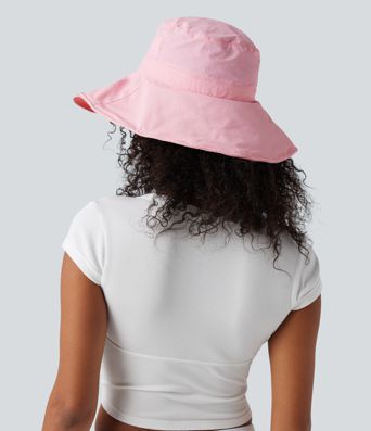 Wide Brim Adjustable Casual Sun Hat-UPF40+