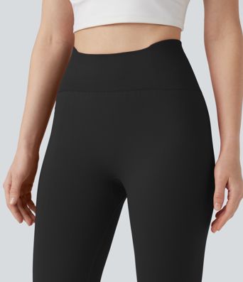 Seamless Flow High Waisted Butt Lifting Yoga 7/8 Leggings