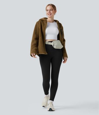 Halara UltraSculpt™ Extra Heat High Waisted Scrunch Butt Lifting Tummy Control Yoga Leggings with Pockets