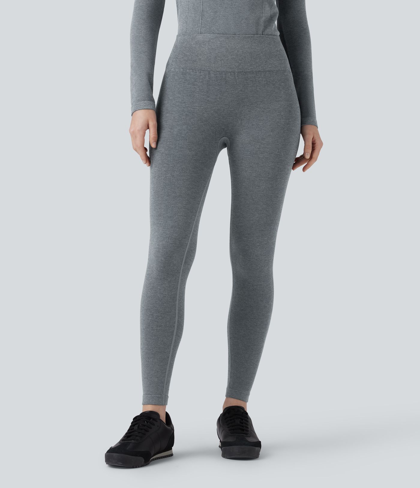 OneForm Seamless Flow High Waisted 7/8 Casual Warming Leggings