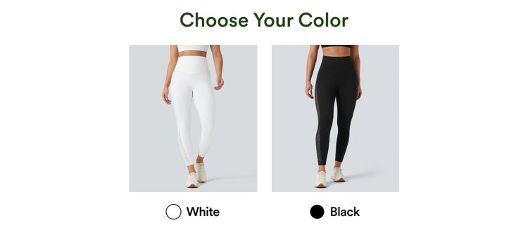 <p style="min-height: 24px"></p>
<p style="text-align:left;"><span style="color: rgb(36,67,23);font-size: 18px;"><strong>1. Pick your preferred color </strong> </span></p>
<p style="text-align:left;"><span style="color: rgb(36,67,23);">If selected, you'll be sent your preferred product in the color chosen. However, if the product is unavailable, we will ship a different product or color in your size. </span></p>
