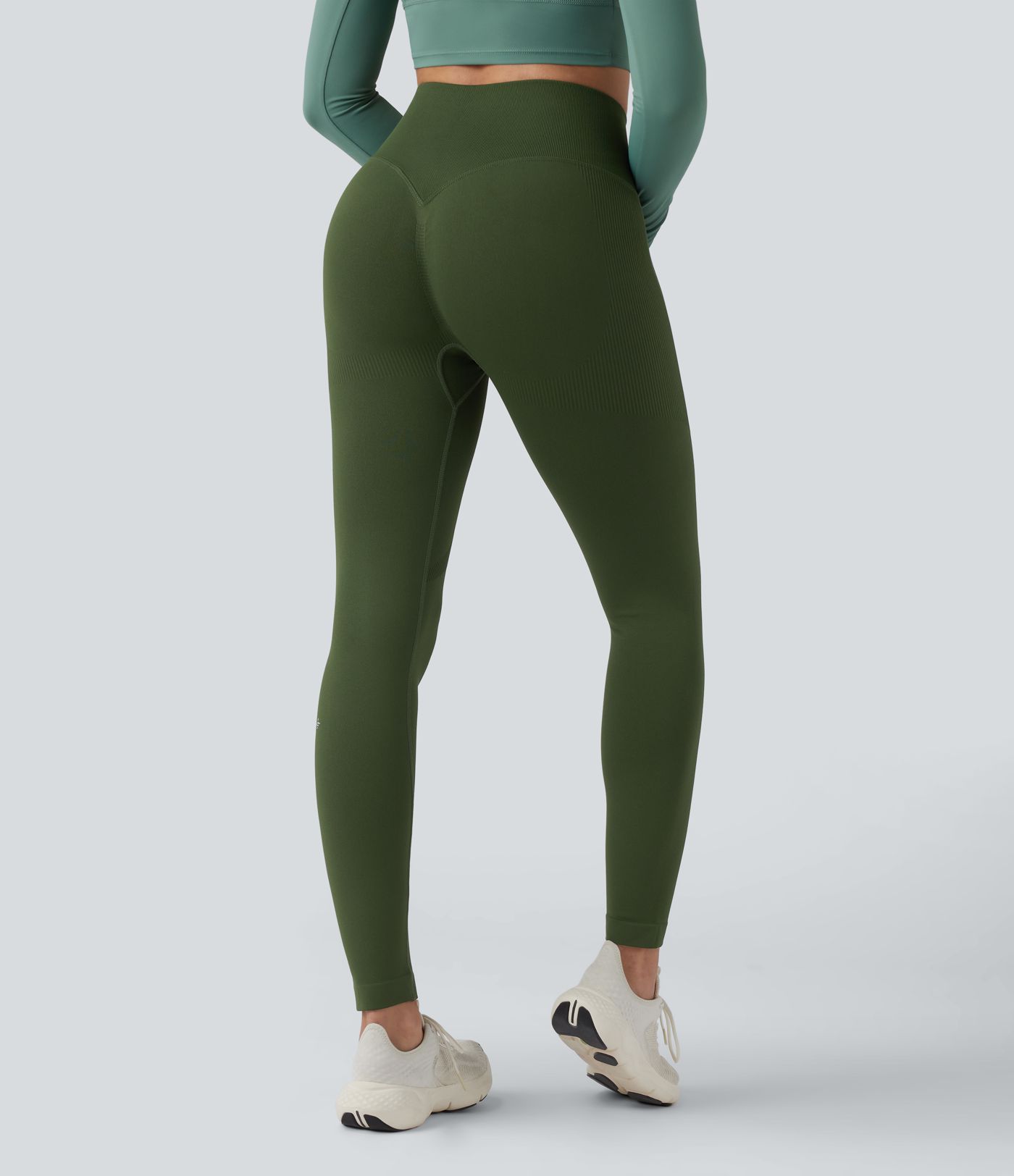 Seamless Flow High Waisted Yoga Leggings