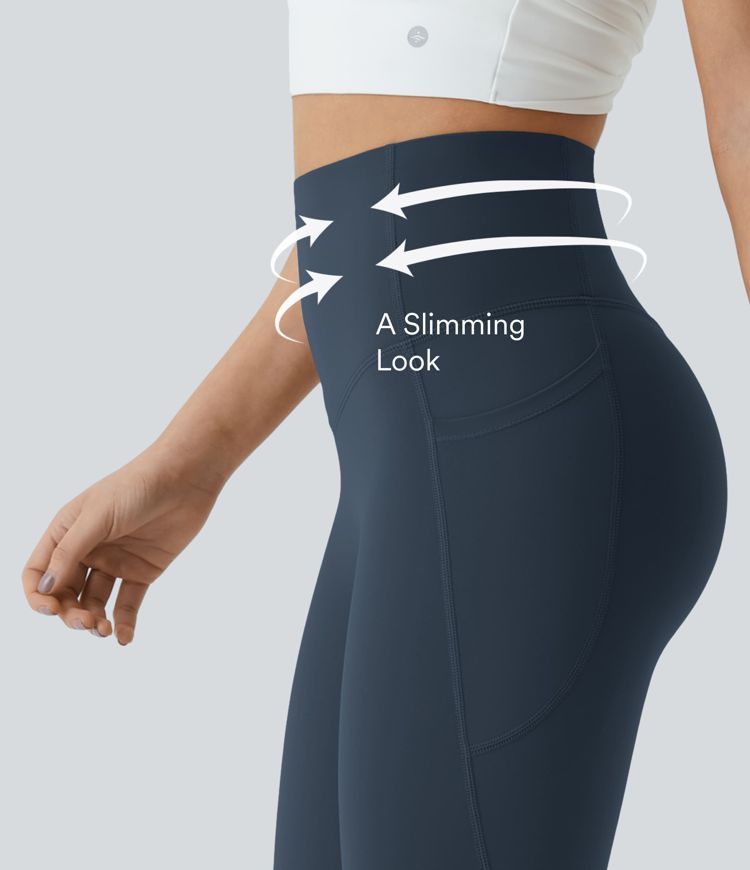 Halara UltraSculpt™ High Waisted Scrunch Butt Lifting Tummy Control Pocket Shaping Training Leggings