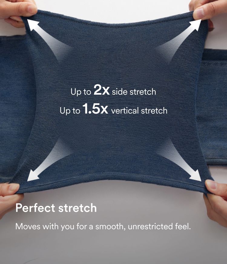 Halara Flex™ High Waisted Pockets Baggy Wide Leg Washed Casual Jeans