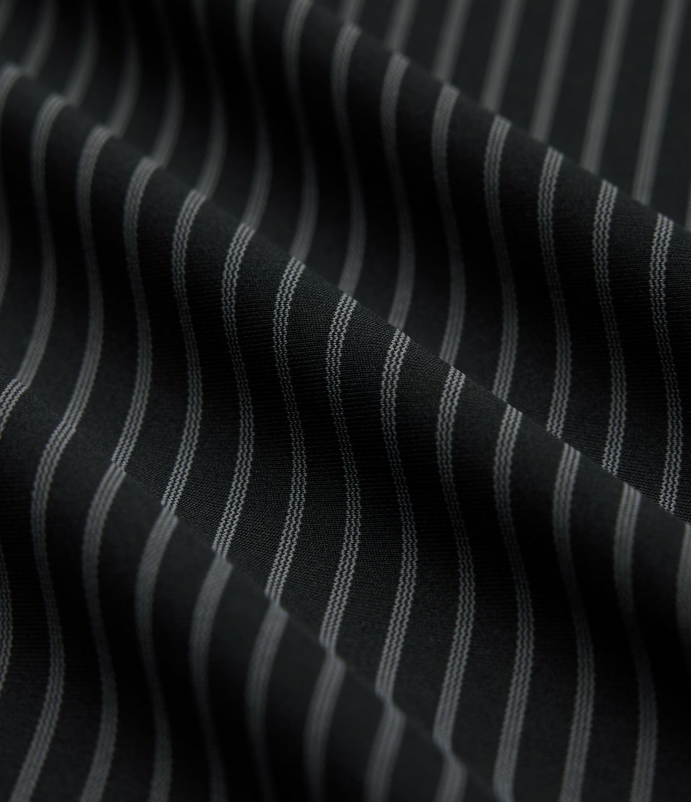 High Waisted Stripe Midi Casual Pencil Skirt