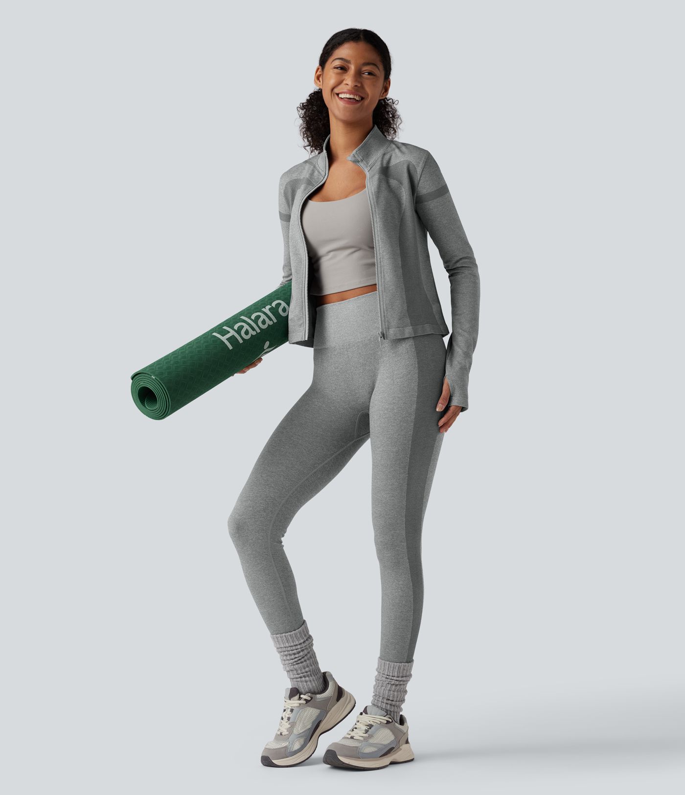 OneForm Seamless Flow High Waisted Yoga Warming Leggings