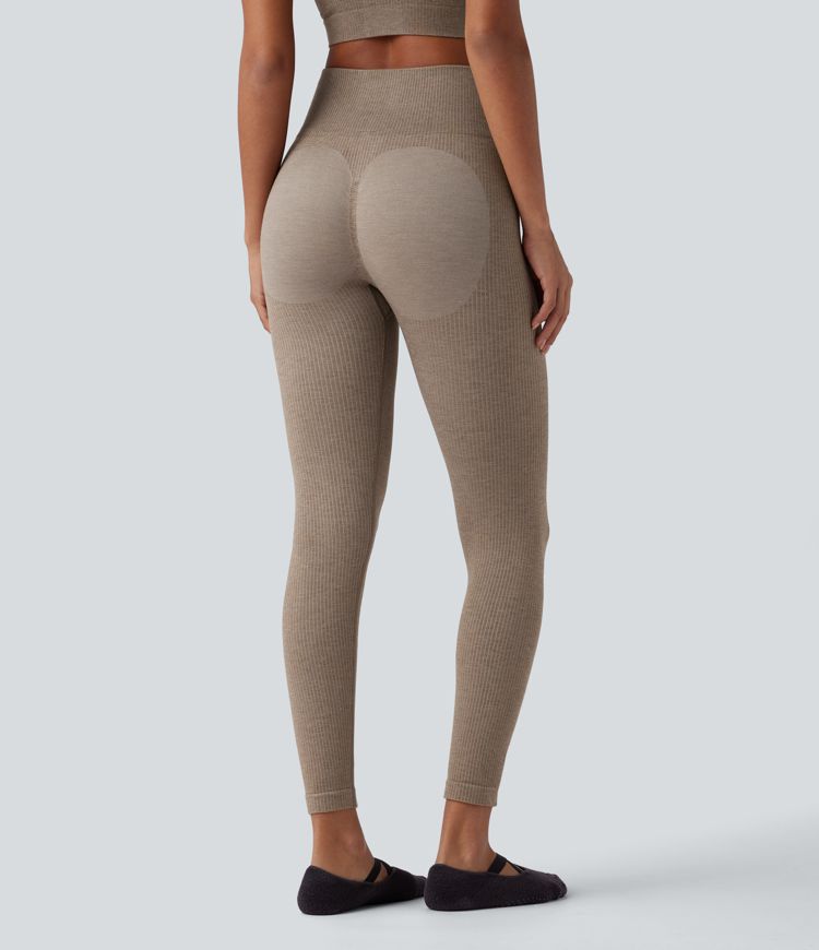 OneForm Seamless Flow High Waisted Yoga Warming Leggings