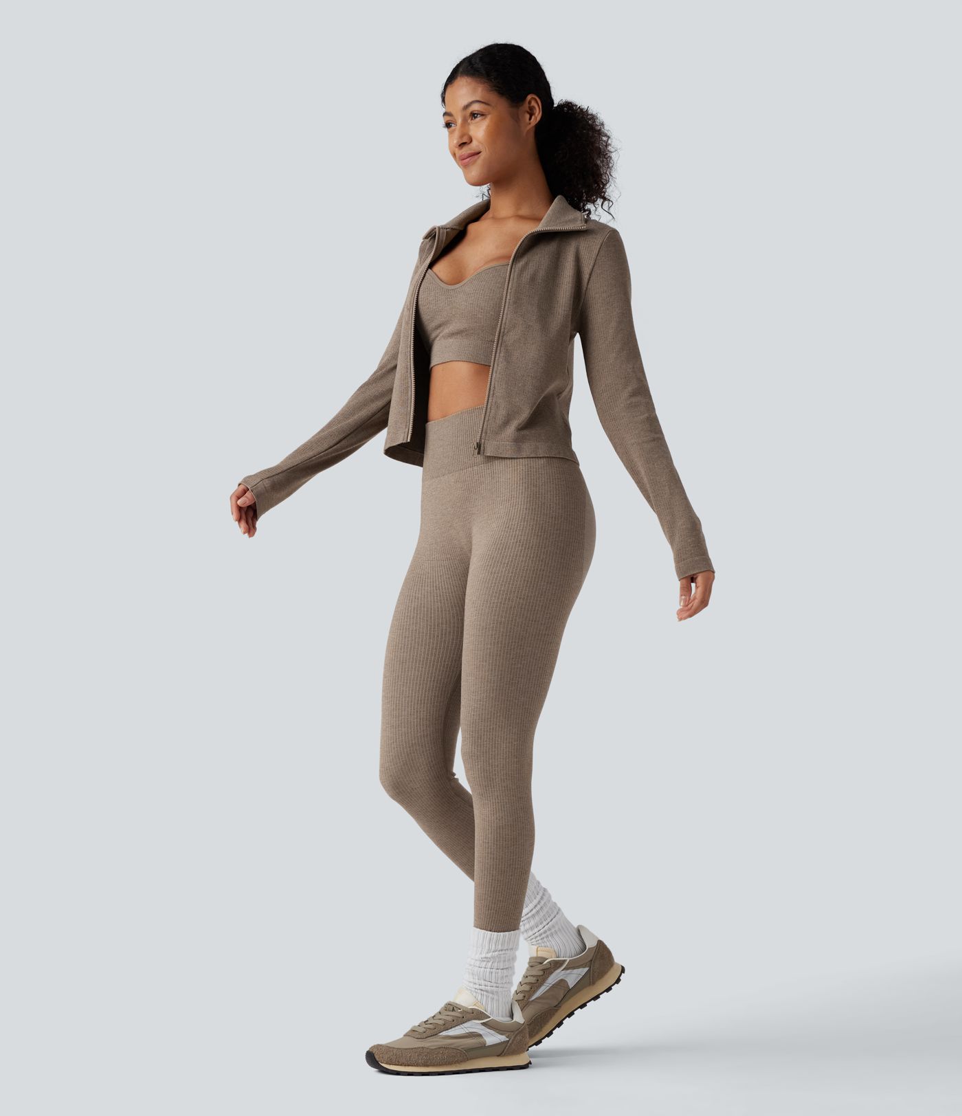 OneForm Seamless Flow High Waisted Yoga Warming Leggings