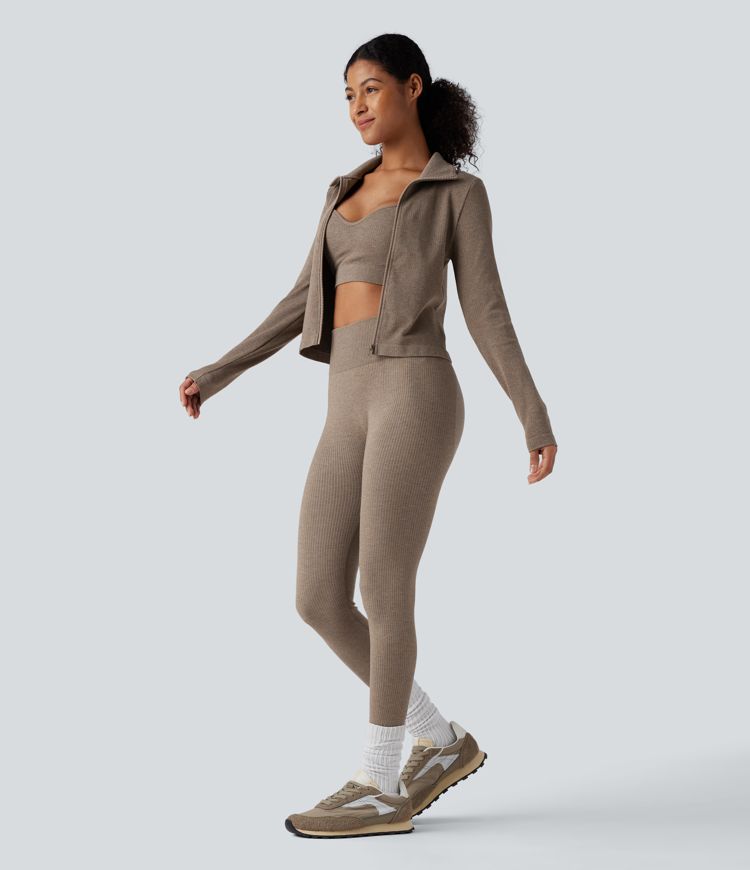 OneForm Seamless Flow High Waisted Yoga Warming Leggings