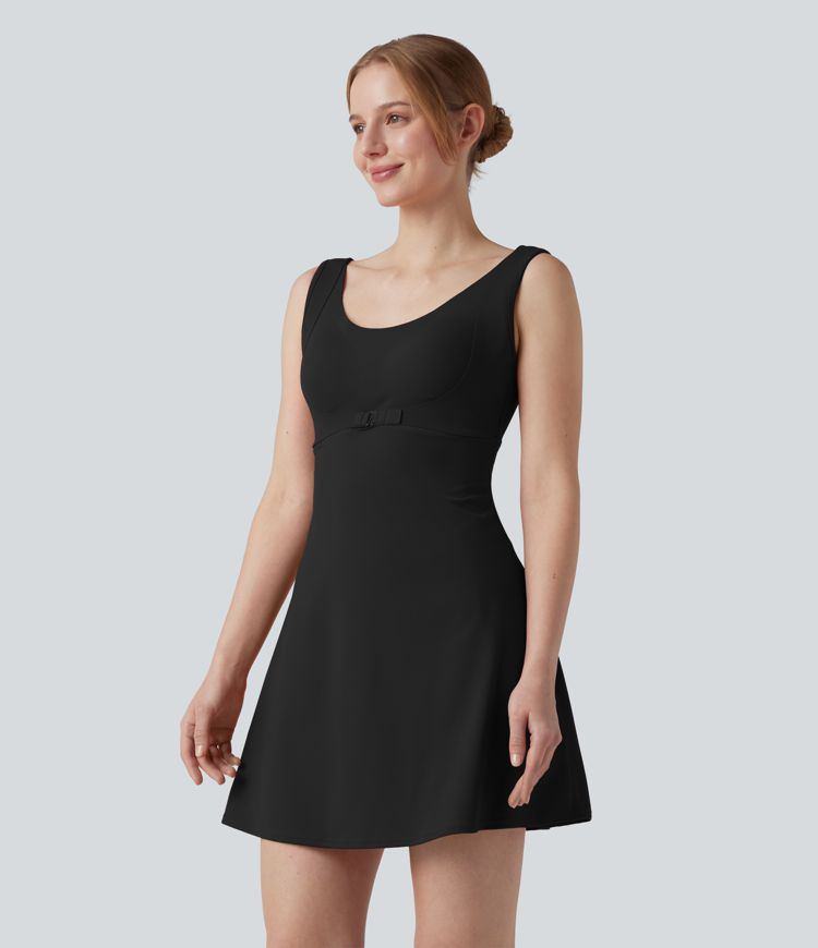 Halara UltraSculpt™ Push-Up 2-in-1 Mini Tennis Active Dress with Pockets-Easy Peezy Edition