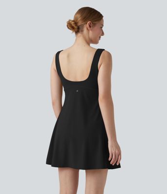 Halara UltraSculpt™ Push-Up 2-in-1 Mini Tennis Active Dress with Pockets-Easy Peezy Edition